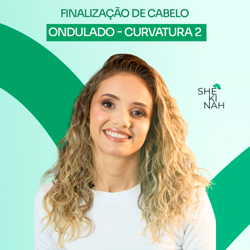Curso de Finalização de Cabelos Ondulados - Curvartura 2